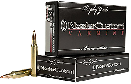 Nosler Trophy Grade .280 Ackley Improved 160 Grain Centerfire Rifle Ammo