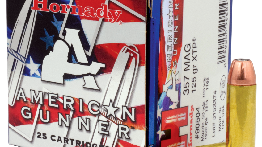 Hornady American Gunner .357 Mag 125 Grain Handgun Ammo