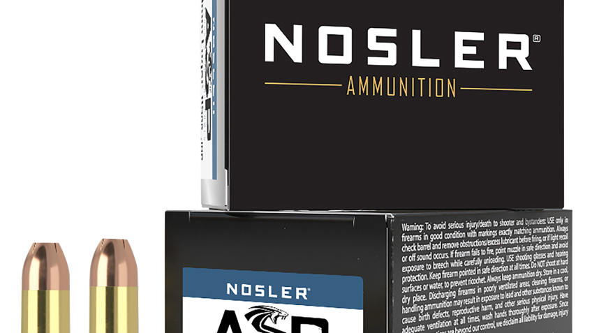 Nosler Match Grade JHP 9mm Luger 124 Grain 1150 Velocity Handgun Ammo