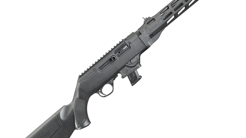 Ruger Pistol Caliber (PC) Carbine Semi-Auto Rifle with Aluminum Free-Float Handguard