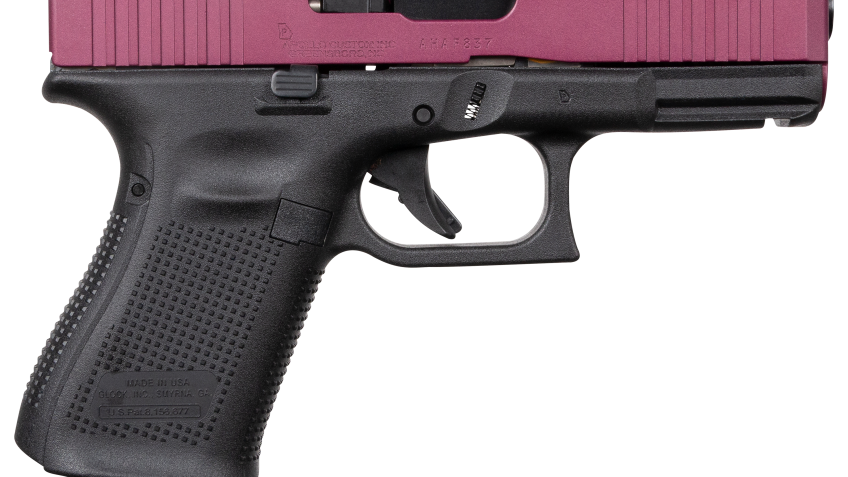 GLOCK 19 Gen5 Semi-Auto Pistol with Black Cherry Slide