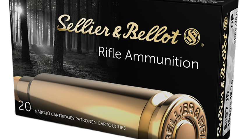 Sellier & Bellot 8X57mm JR 196 Grain Soft Point Centerfire Rifle Ammo