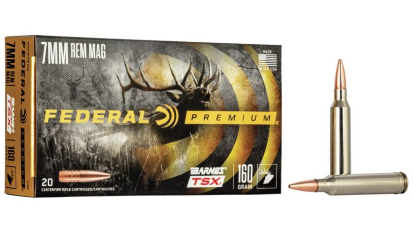 Federal P7RN Premium 7mm Rem Mag 160 gr Barnes Triple-Shock X 20 Bx – Dirty Bird Industries