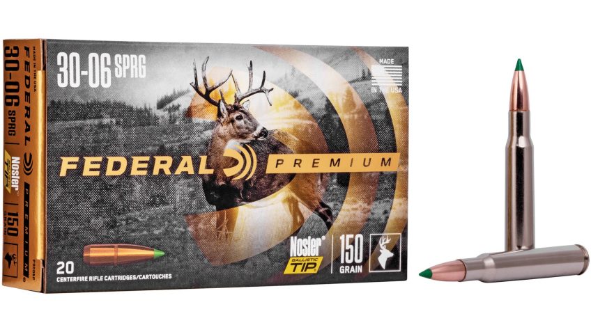 Federal Premium 30-06 150 Grain Nosler Ballistic Tip, 20 Round Box – Dirty Bird Industries