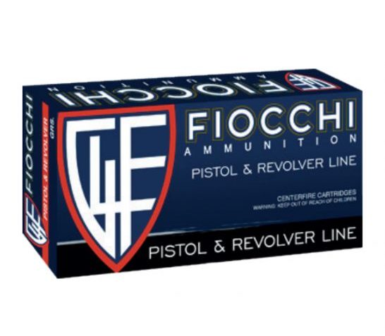 Fiocchi Defense Dynamics 9mm 115 Grain JHP Brass Cased Pistol Ammo, 50 Rounds, 9APHP