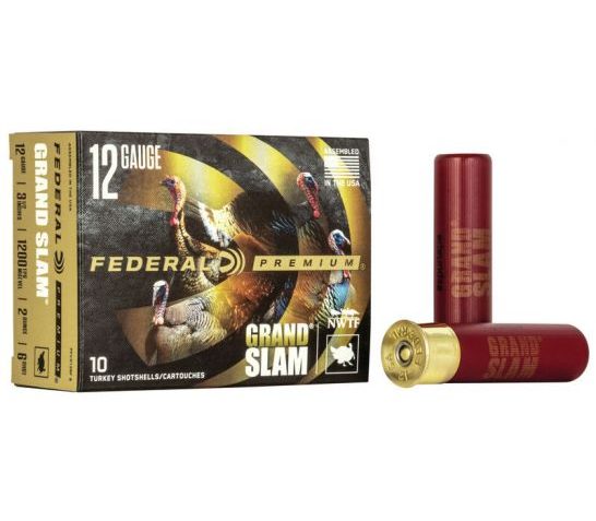 Federal PFCX139F6 Premium Grand Slam 12 Gauge 3.5″ 2 oz 6 Shot 10 Bx/ 5 Cs