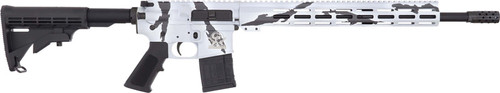 GLFA AR15 RIFLE .350 LEGEND 16″ NIT 5RD PURSUIT SNOW CAMO