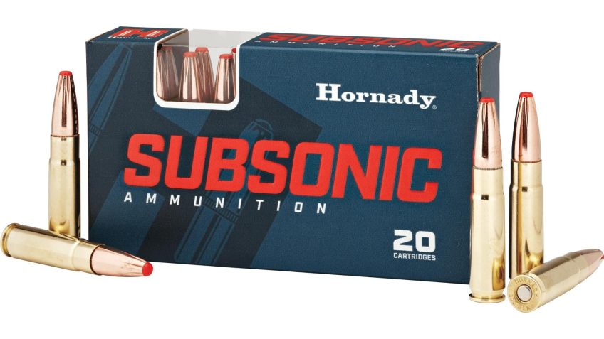 Hornady Ammo 300 Blackout 190 Gr Sub-X