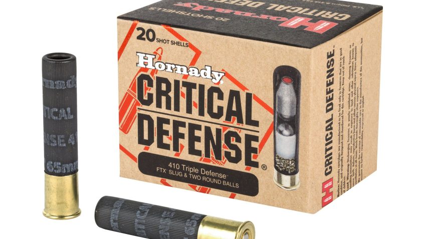 Hornady Critical Defense 410 Gauge 2.5 Defender, 20 Round Box – Dirty Bird Industries