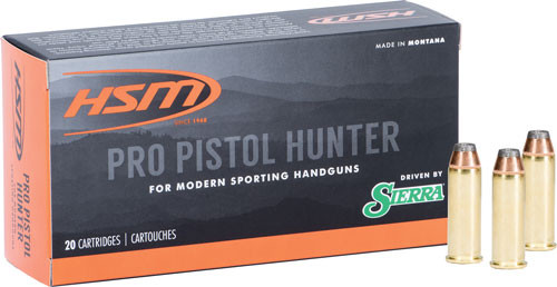 HSM Ammunition Pro Pistol .44 Magnum 300 gr  SP – 20rds – 44M17N20