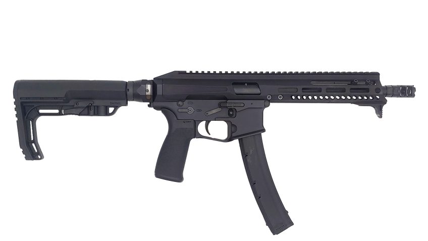 POF USA Phoenix 9MM SBR, 8 Barrel, M-Lok rail, W/ Side Folding Stock – Dirty Bird Industries