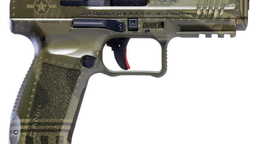 Canik METE SFT Handgun 9mm – 4.46″ – Green Bomber Pattern