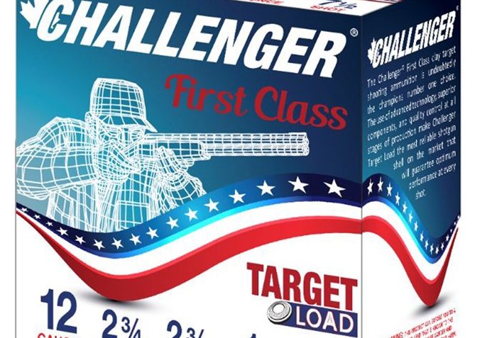 Challenger Target Load First Class 12 GA 2 3/4dr. 1oz #7.5 2.75″ 250rd Case