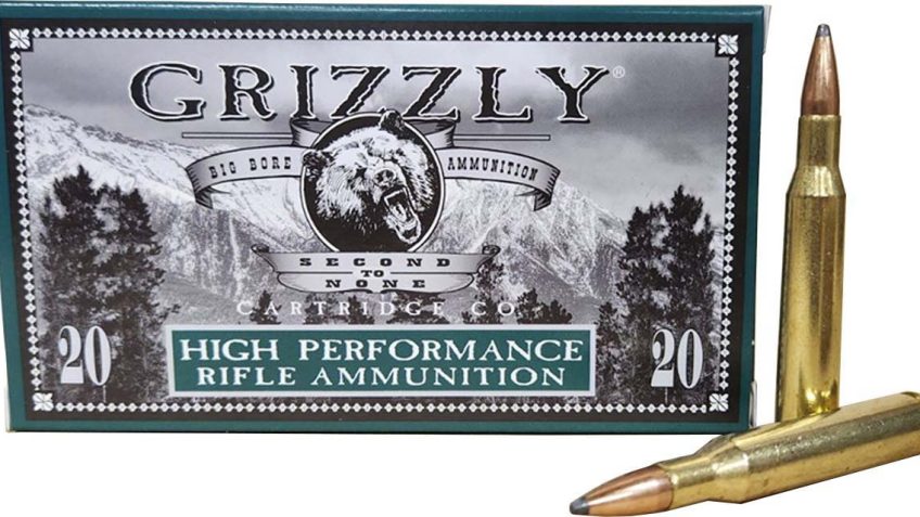 Grizzly Cartridge 6.5 Creedmoor 140 Grain Soft Point Pistol Ammo, 20 Rounds, GC6.5C3