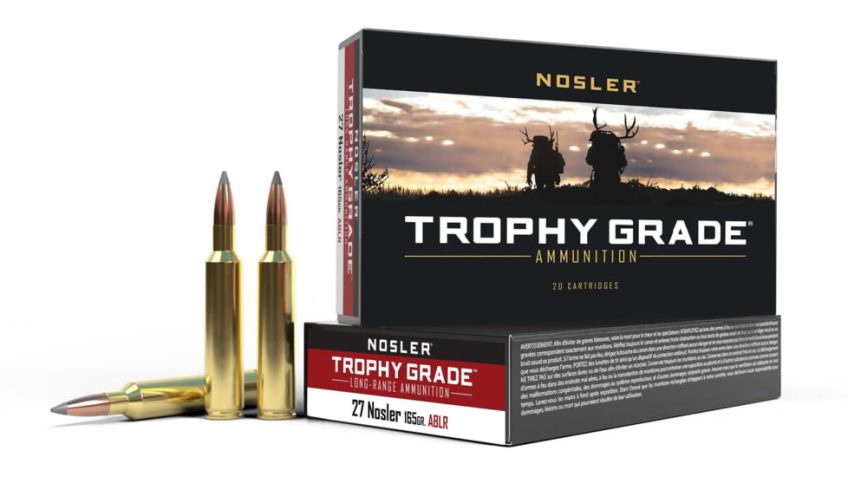 NOSLER AMMO 27 NOSLER 165GR ACCUBOND LR 20rd BOX