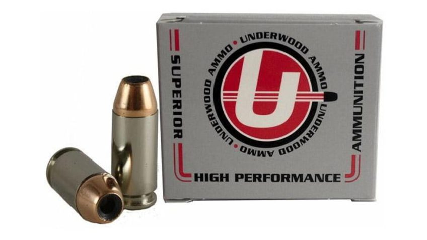 UNDERWOOD 40 S&W 135GR BONDED 20RD 10BX/CS JHP