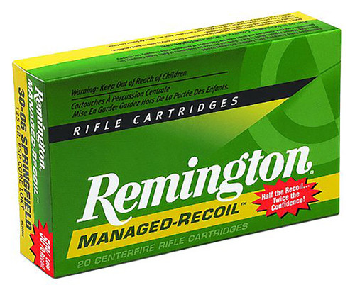 Remington Managed Recoil 308 Winchester 125 Grain Core-Lokt Pointed Soft Point