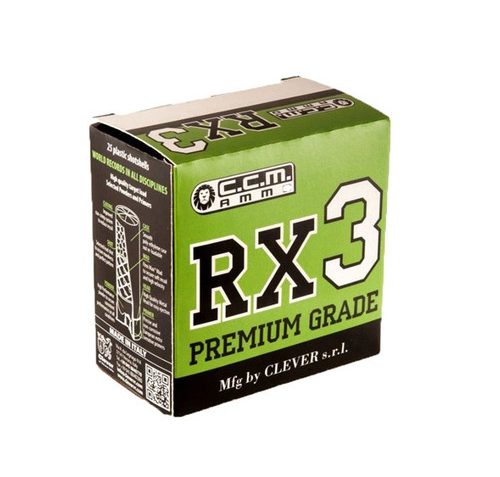 Clever Premium RX 3 12GA 24gr #8 2.75″ 25 rds