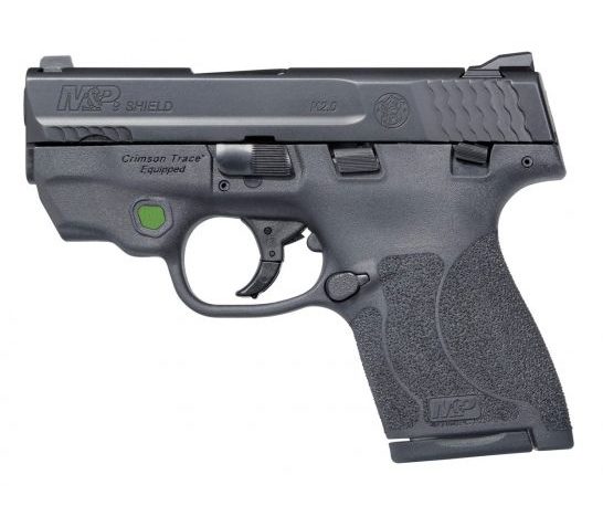 Smith & Wesson 11901 M&P 9 Shield M2.0 Crimson Trace Laser 9mm Luger 3.10″ 7+1 & 8+1 Black Armornite Stainless Steel Black Polymer Grip