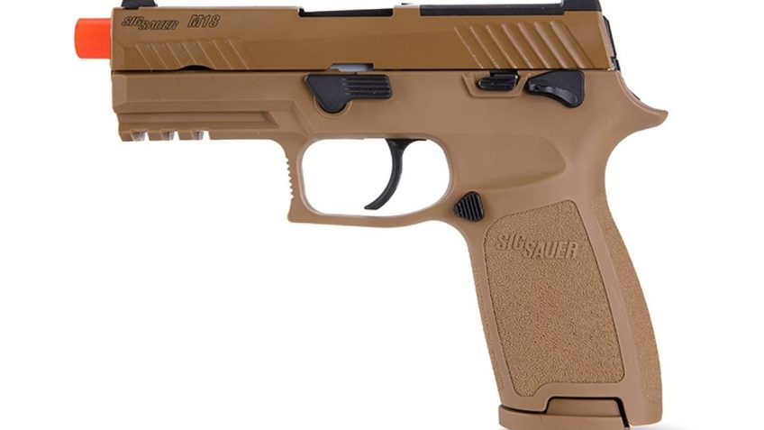 Sig Sauer M18 ProForce 6mm Green Gas Coyote Tan BB Airsoft Rifle w/(1) 21rd Magazine AIR-PF-M18GG