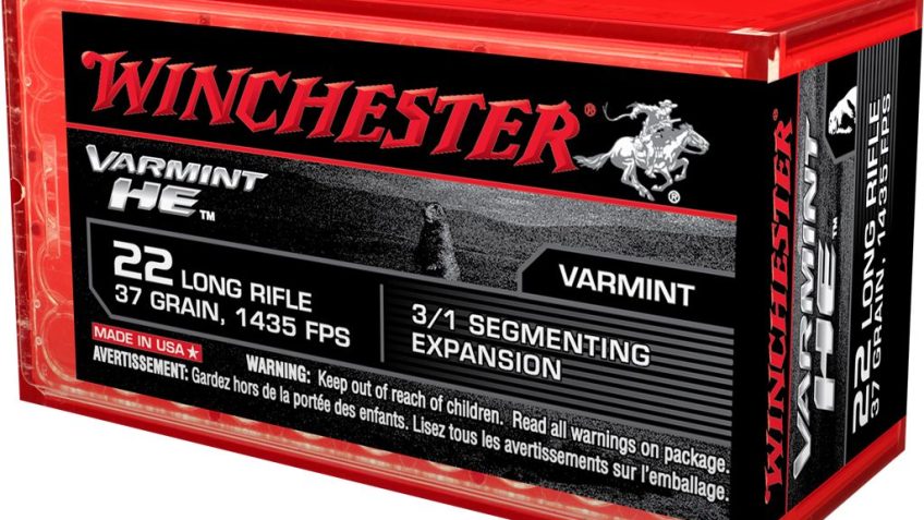 Winchester Ammo S22LRFSP Varmint HE 22 LR 37 gr 3/1 Segmenting Expansion 50 Bx – Dirty Bird Industries