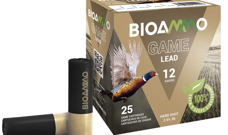 BioAmmo N.4 Lead Pheasant 12 Gauge 1 1/4 oz 2 3/4in Shotgun Ammo, 25 Rounds, BL3640E