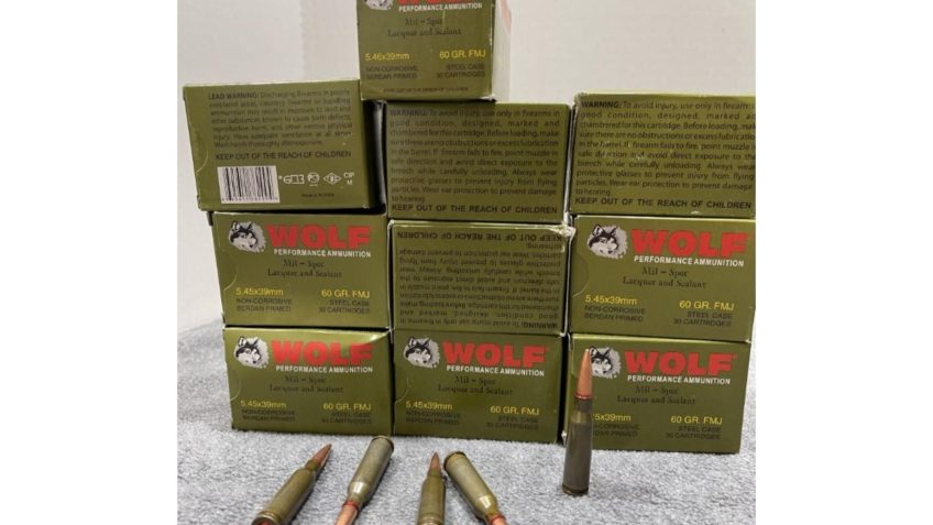 WOLF 5.45X39 60GR, FMJ, STEEL CASE, 30 RDS – Dirty Bird Industries