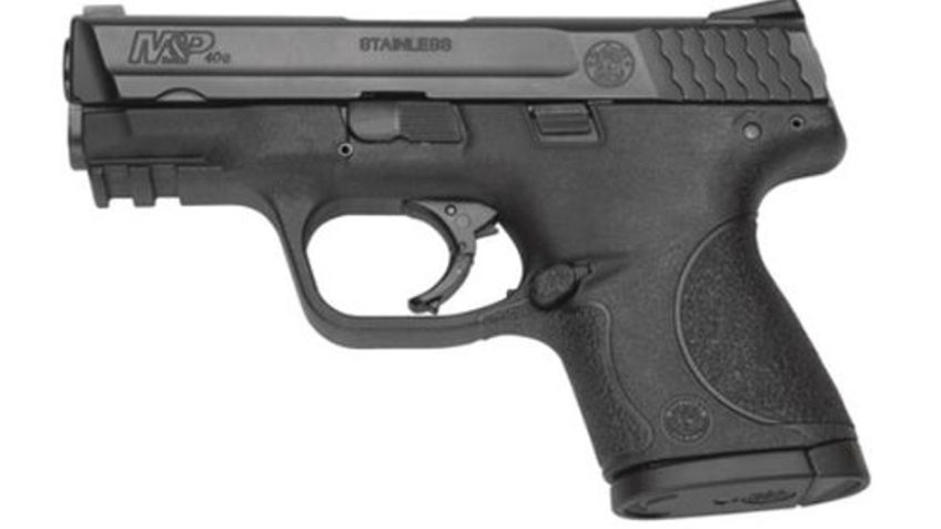 S&W M&P Compact 40 S&W 3.5in 10rd Black Semi-Automatic Pistol (109203)