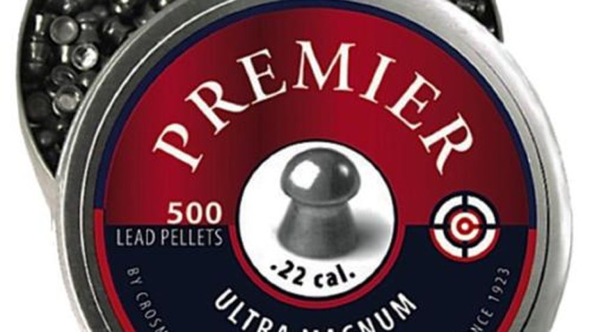 Crosman LDP22 Premier Pellets Domed .22 Silver 500 Count