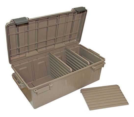 MTM Ammo Crate Divided Dark Earth Utility Box (ACDC30)