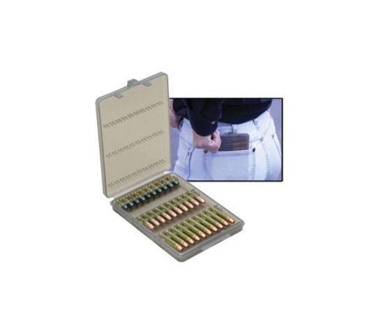 MTM 22 Long Rifle 17 HRM Mach 2 30 Round Clear Smoke Ammo Wallet (W30-22-41)