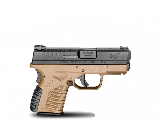 SPRINGFIELD ARMORY XDS 9mm 3.3in Barrel 7rd Flat Dark Earth Pistol (XDS9339DEE)