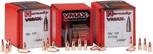 HORNADY V-Max 20 Cal .204 40Gr 100 Per Box Bullets (22006)