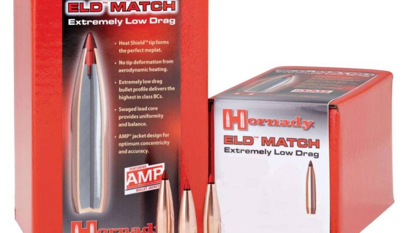 HORNADY ELD Match 7mm 162gr 100/Box Rifle Bullets (28403)