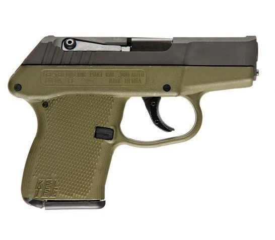 KEL-TEC P-3AT Micro Compact 380 ACP 2.7in 6rd Semi-Automatic Pistol (P3ATPKGRN)