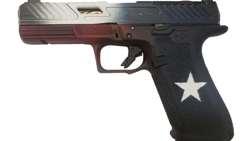 SHADOW SYSTEMS DR920 Elite 9mm 4.5in 17rd Texas Flag Semi-Auto Pistol (SS-2011TX)