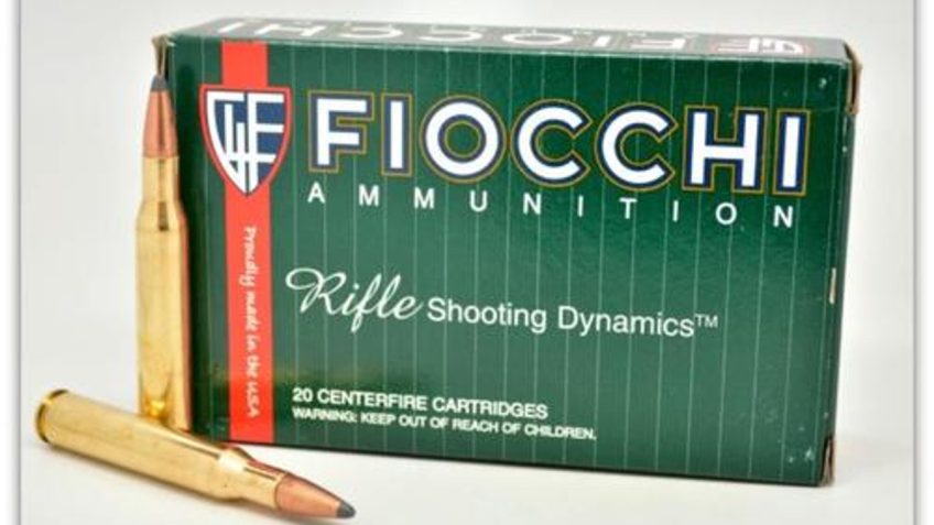 FIOCCHI 270 Win. 130 Grain TIP TSX BT Ammo, 20 Round Box (270TTSX)