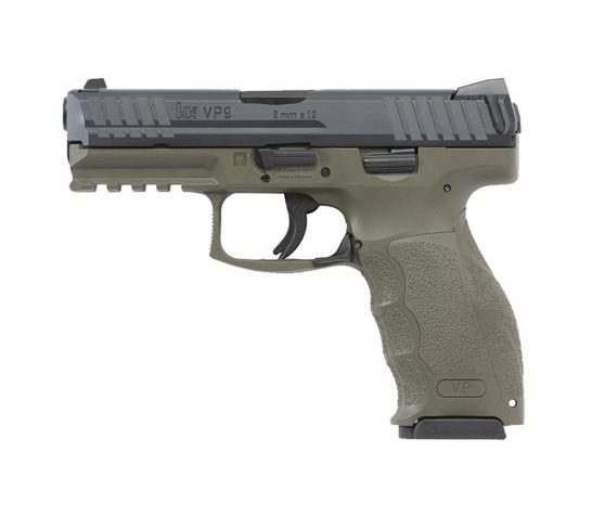 HK VP9 9mm 4.09in 10rd 3 Magazines OD Green Semi-Auto Pistol with Night Sights (700009GRLEL-A5)