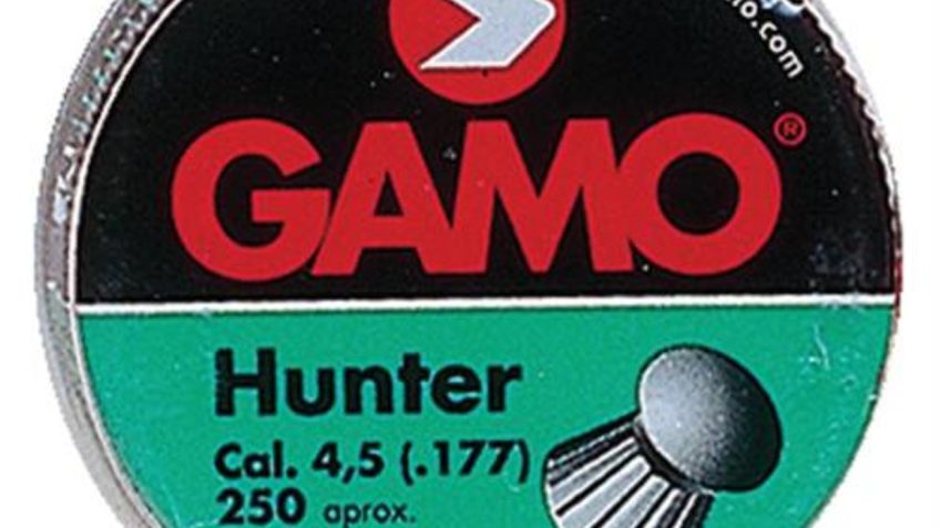 GAMO Hunter Pellets, 177PEL, Round Nose, 250 Pack (632082454)