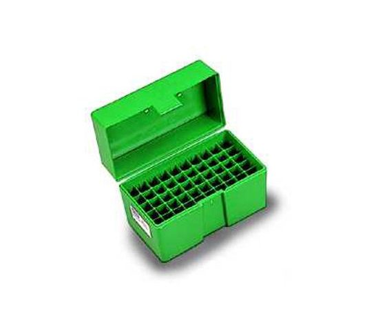 RCBS Medium Rifle Ammo Box, For 22 Savage, 22-250, 243 Win, 6MM, Green 86902