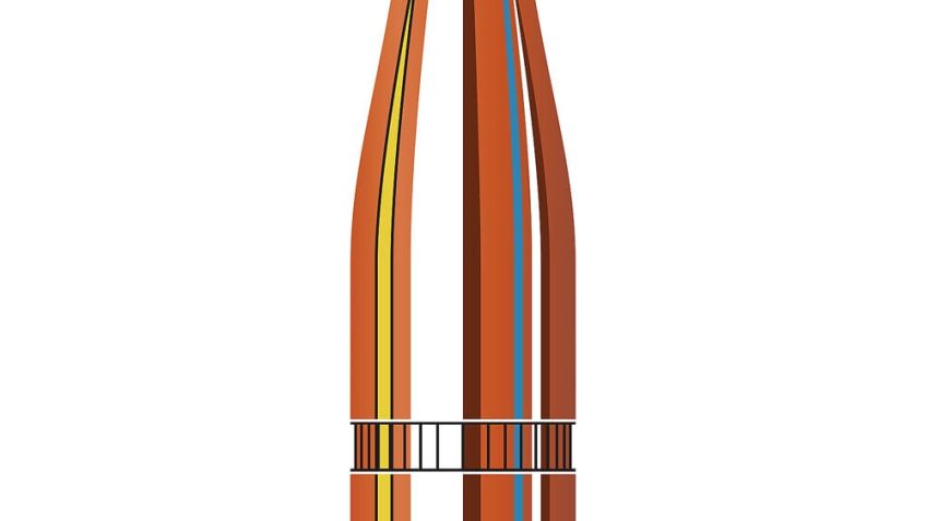 HORNADY InterLock .284 Cal 139Gr SP Rifle Bullets (2820)