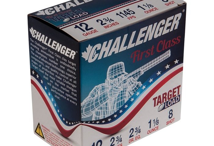 Challenger First Class Target Load 12 Gauge 2.75" 1-1/8 oz 8 Shot