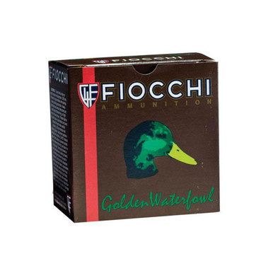 FIOCCHI Golden Waterfowl 12 Gauge 3in BB Bulk Ammo, 250 Round Case (123SGWBB-CASE)