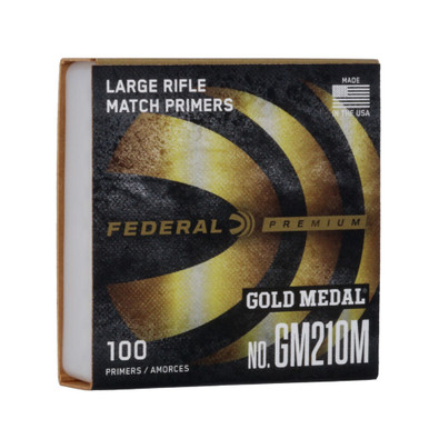 FEDERAL Gold Medal Large Rifle Primers (GM210M)